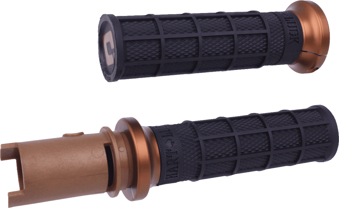 LOCK-ON HART-LUCK FULL-WAFFLE BLACK/BRONZE CVO `23-24