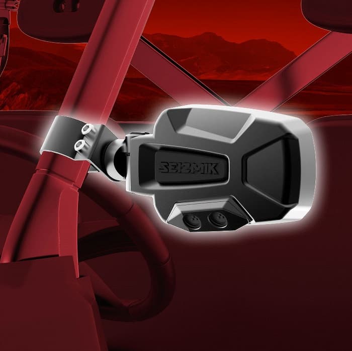 PURSUIT NIGHT VISION SERIES 1.75" SIDE VIEW MIRRORS WITH LEDs