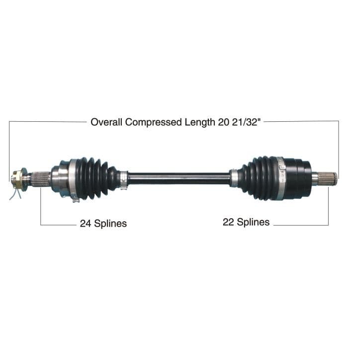 TYTANEUM HEAVY DUTY CV AXLE HONDA REAR LEFT / RIGHT