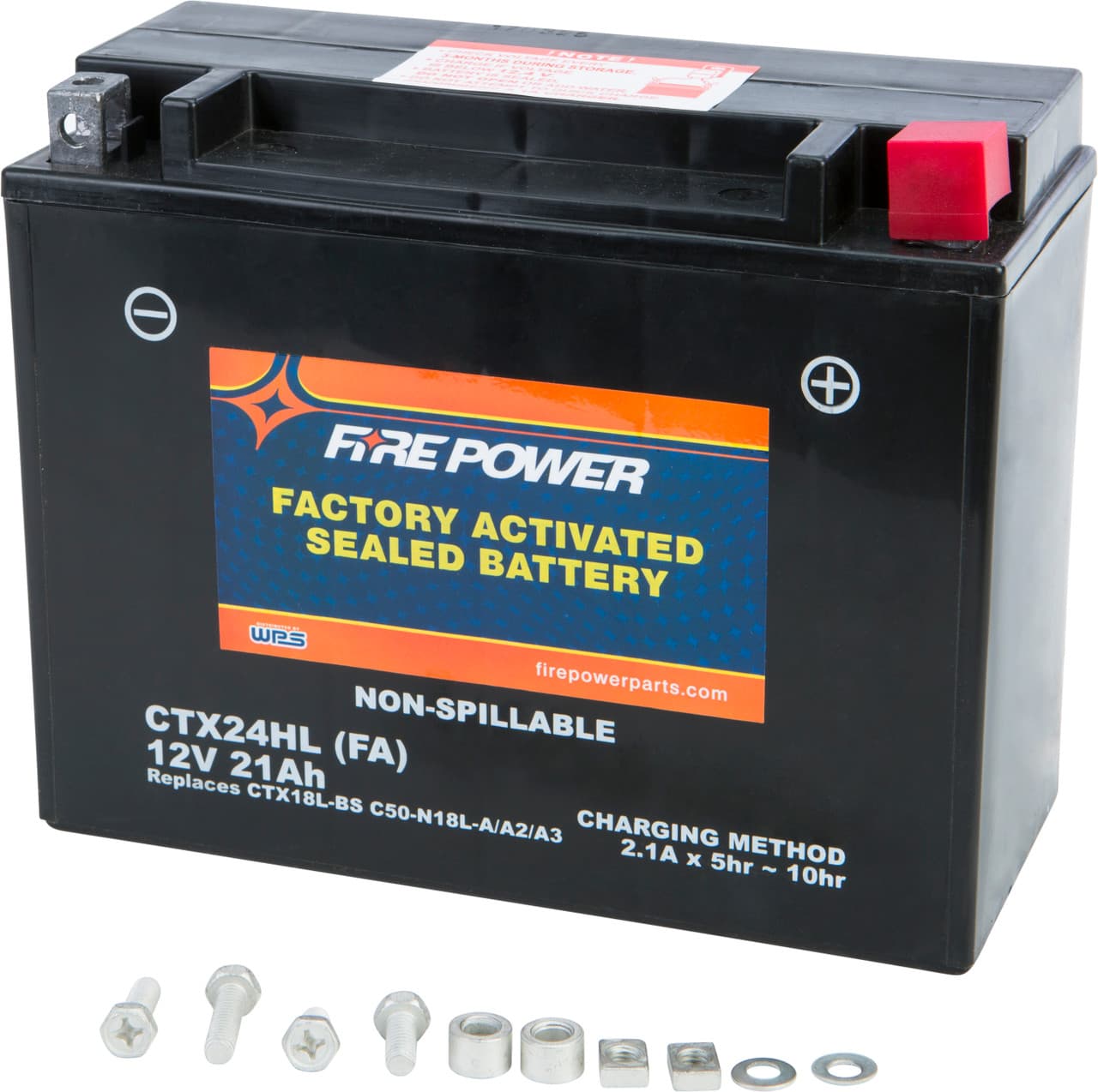 Fire Power Battery CTX24HL/C50-N18L-A Sealed Factory Activated
