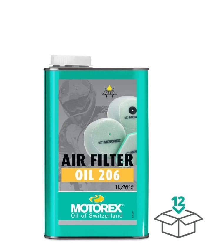 MOTOREX AIR FILTER OIL 206 1 LITER