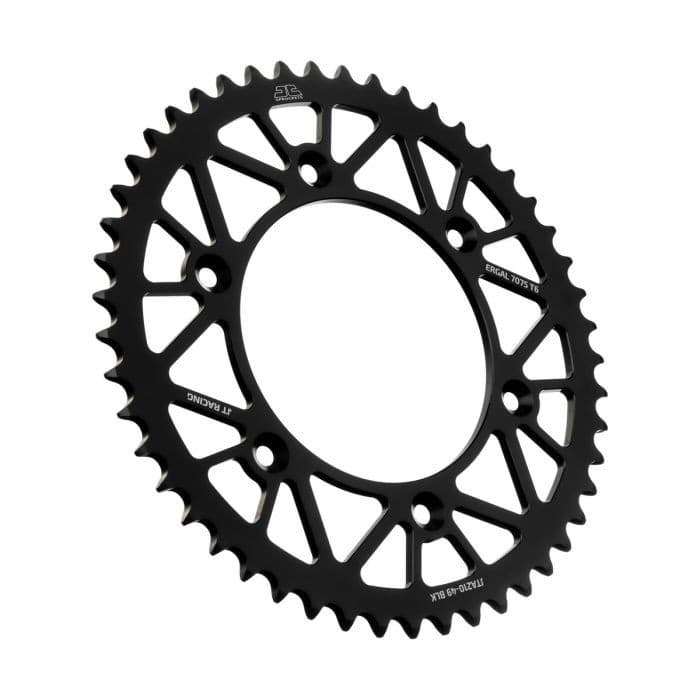 REAR ALLOY SPROCKET BLACK 49-TOOTH