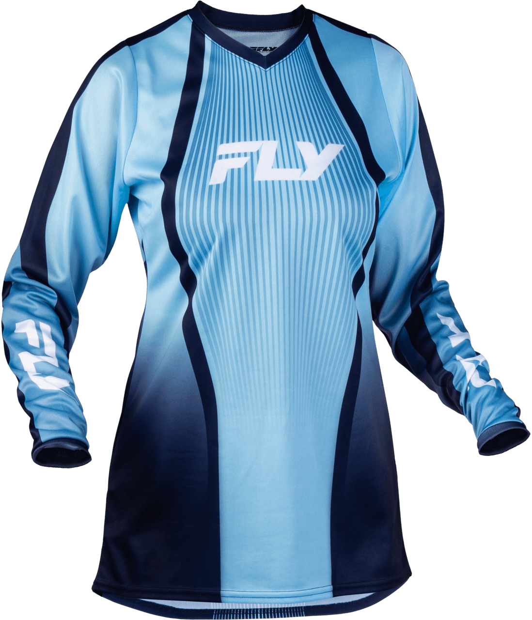 Fly Racing Women'S F-16 Lift Jersey Aqua/Navy/White 2X