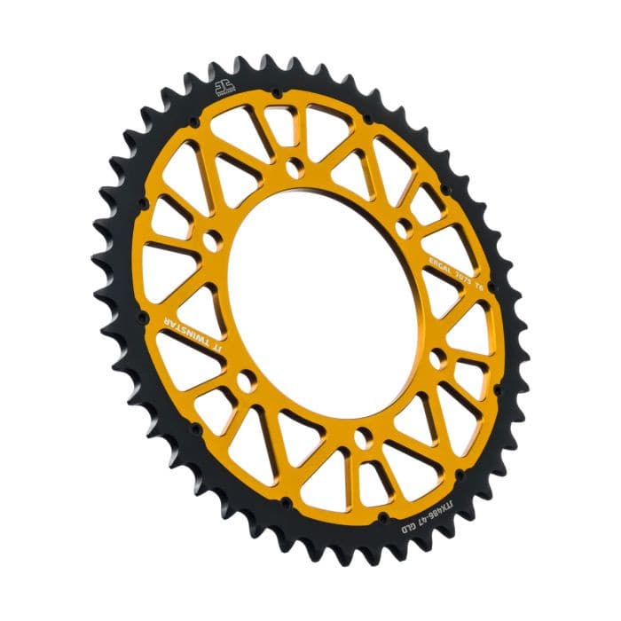 TWINSTAR SPROCKET GOLD 47-TOOTH