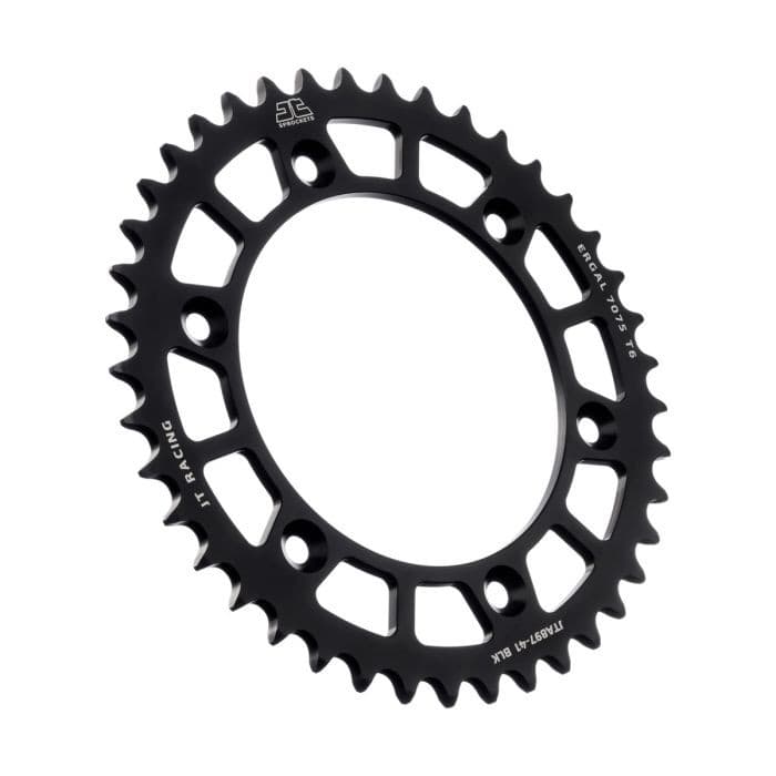REAR ALLOY SPROCKET BLACK 41-TOOTH