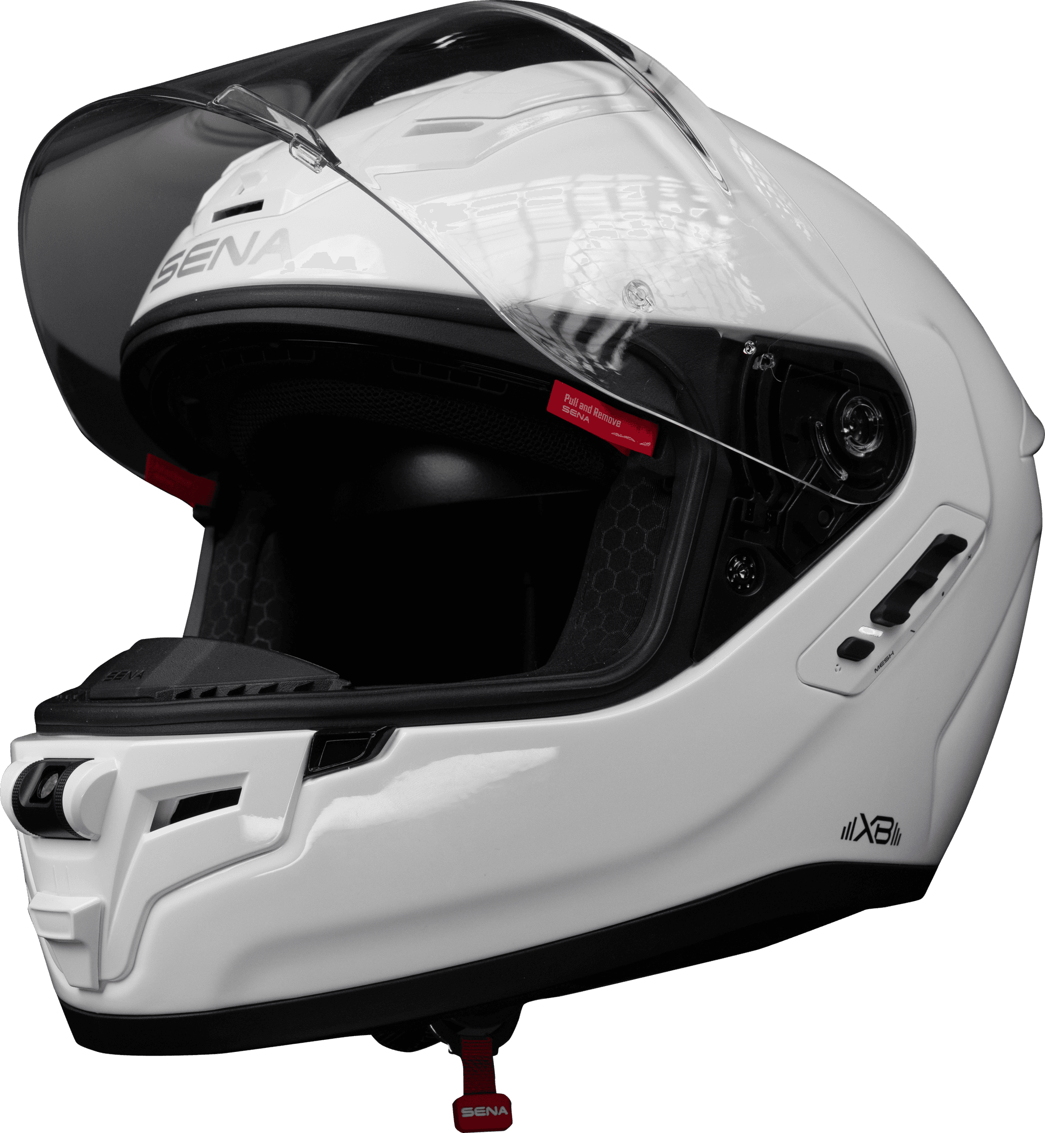 Sena Phantom Xb Smart Ff Helmet White SM