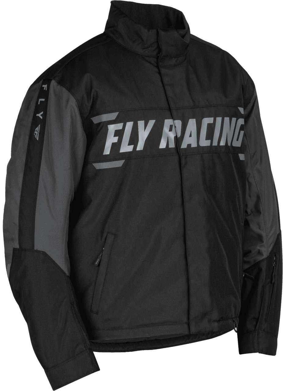 Fly Racing Outpost Jacket Black/Grey 5X