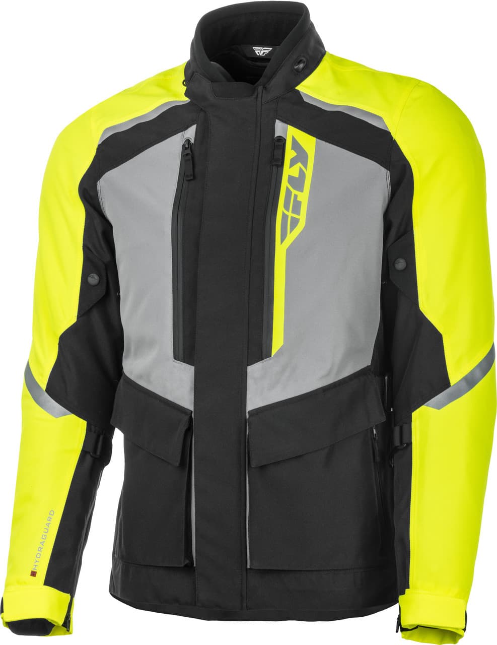 Fly Racing Terra Trek Jacket Black/Hi-Vis 3X