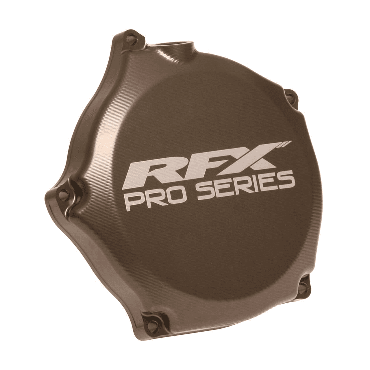 RFX Clutch Cover Hard Anodized Kawasaki