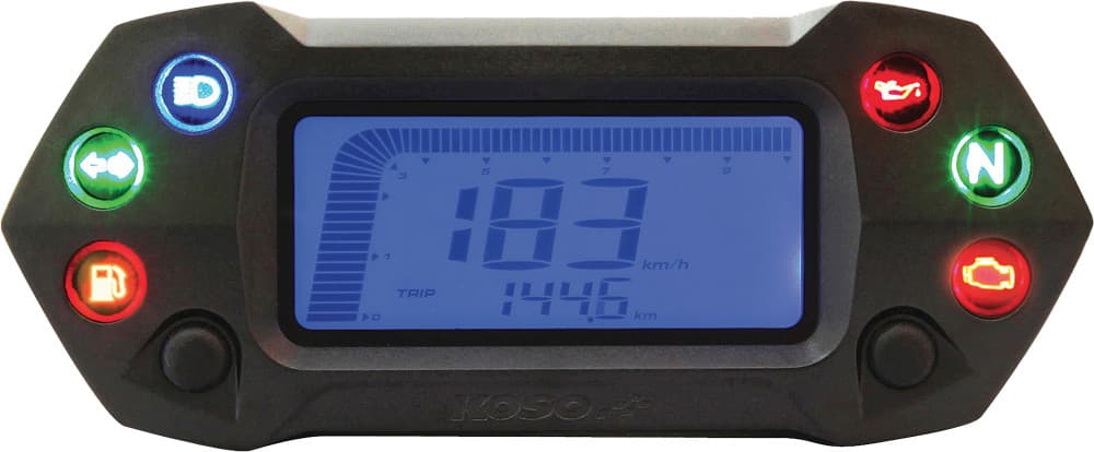 Koso DB-01R Lcd Speedometer Gauge