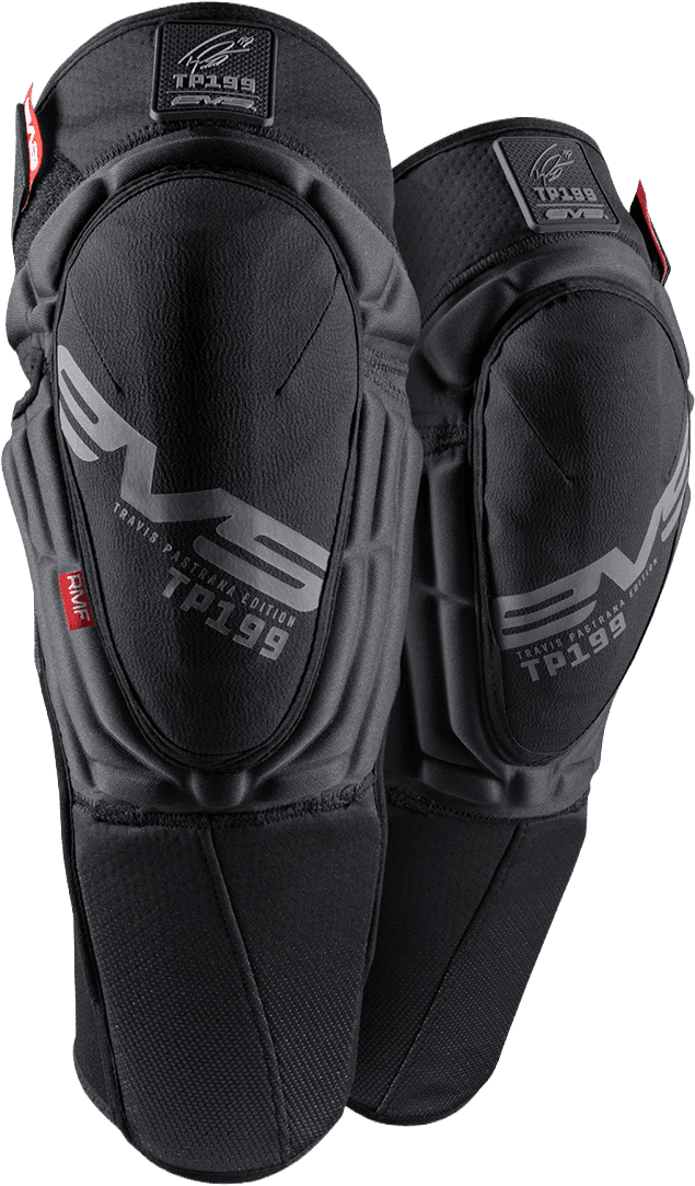 EVS TP199 Knee/Shin Guard Blackout 2X