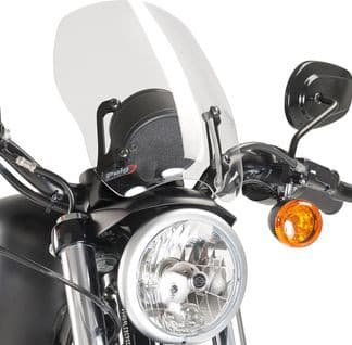 Puig Windscreen Naked New Gen Clear `04-22 XL (EX 48)