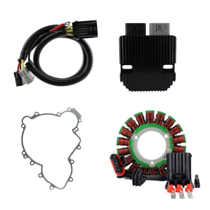 RMSTATOR REVOLT VOLTAGE REGULATOR + STATOR + HARNESS + GASKET