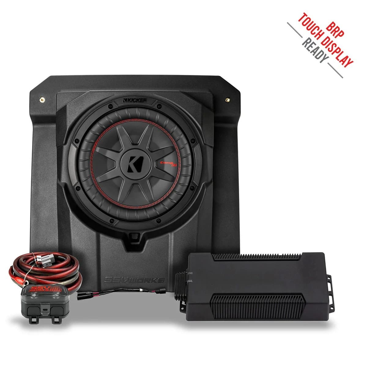 Ssv Works Under Seat 10" Sub W/ Kicker W/ Ssv Sub / Amp