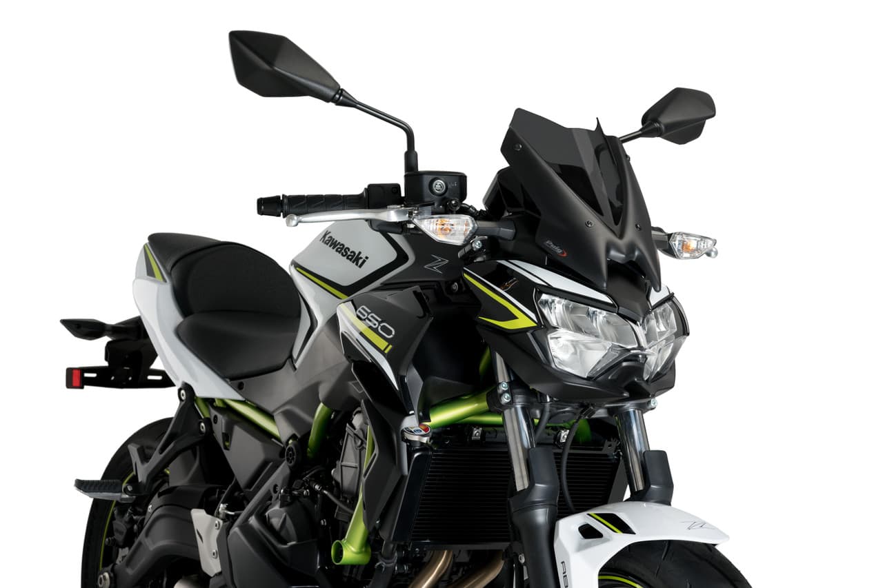 Puig Windscreen Naked New Gen Sport Dark Smoke Kawasaki