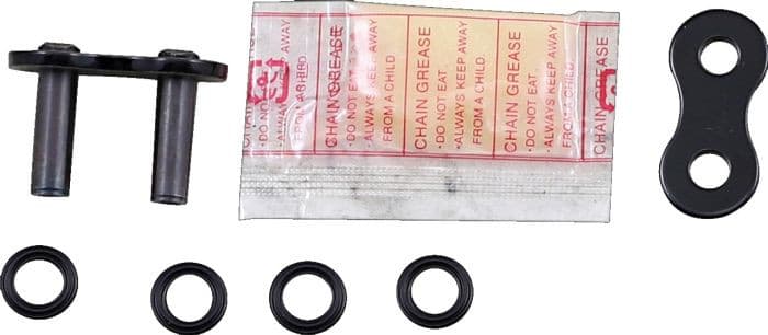 D.I.D CONNECTING LINK 525ZVM-X2 BK ZJ PRESS FIT RIVET TYPE