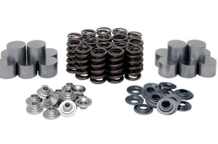 KPMI SPRING KIT (SHIM-IN-TAPPET), TITANIUM, 0.445" LIFT