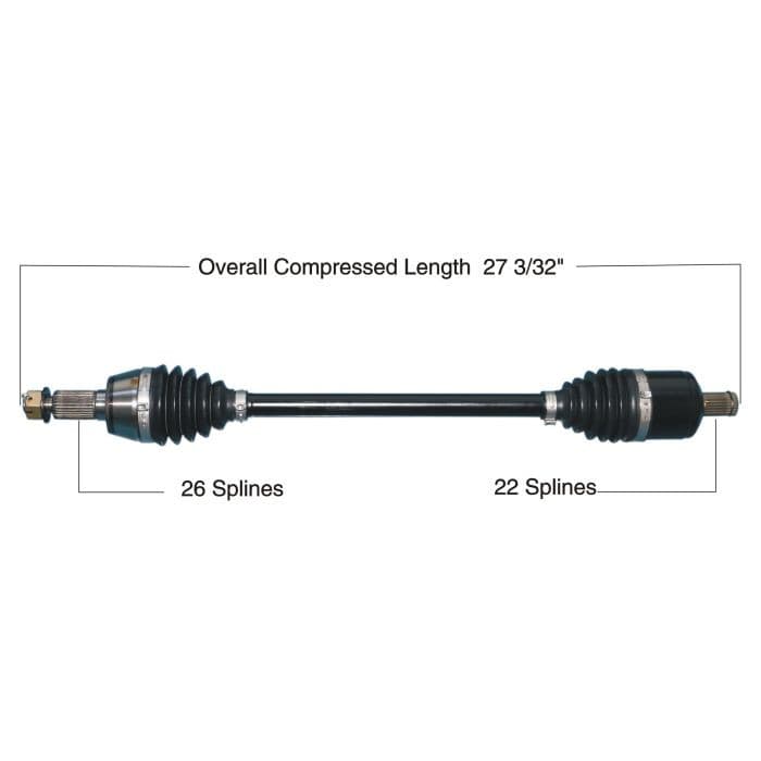 TYTANEUM HEAVY DUTY CV AXLE POLARIS FRONT LEFT / RIGHT