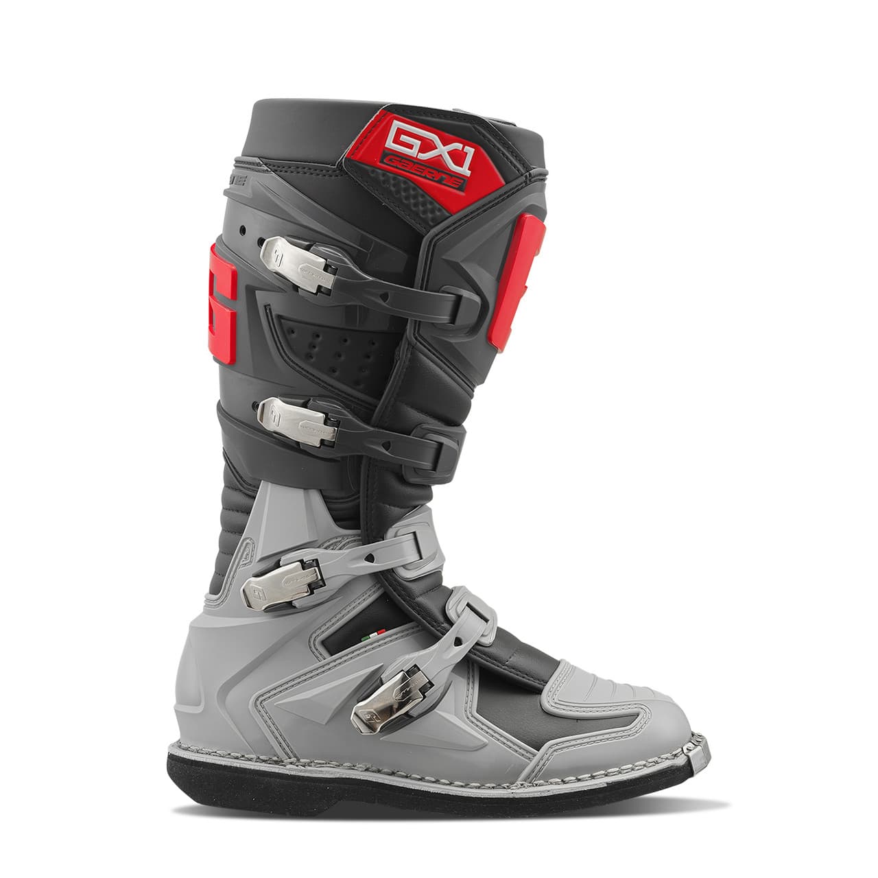 Gaerne GX1 Boots Anthracite/Grey/Red Size 12