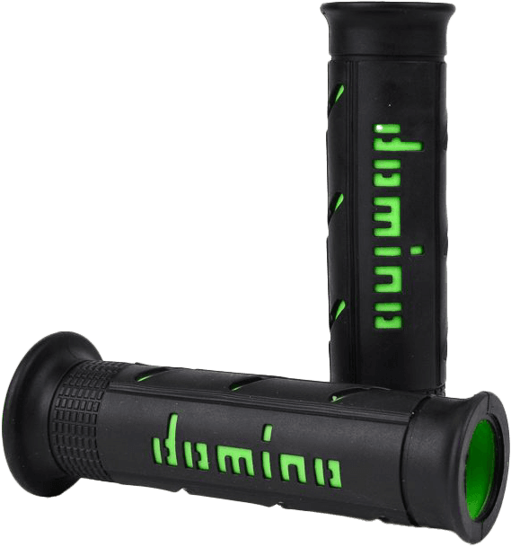 Domino Racing XM2 Grips Black/Green Pair