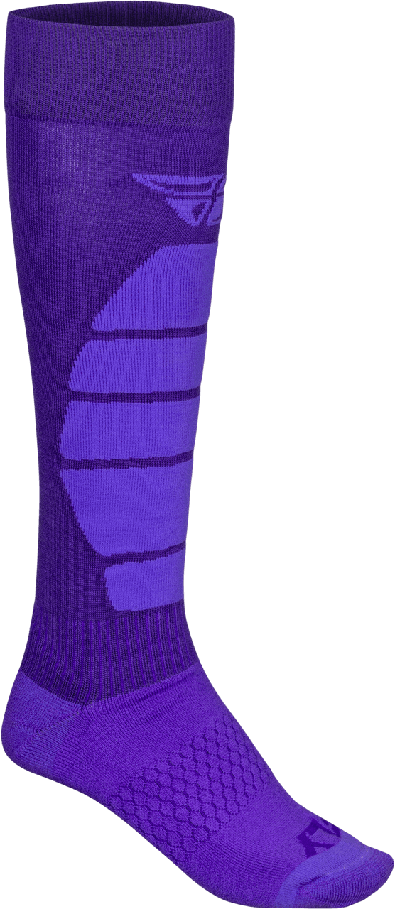 Fly Racing Snow Performance Coolmax Sock Purple SM/MD