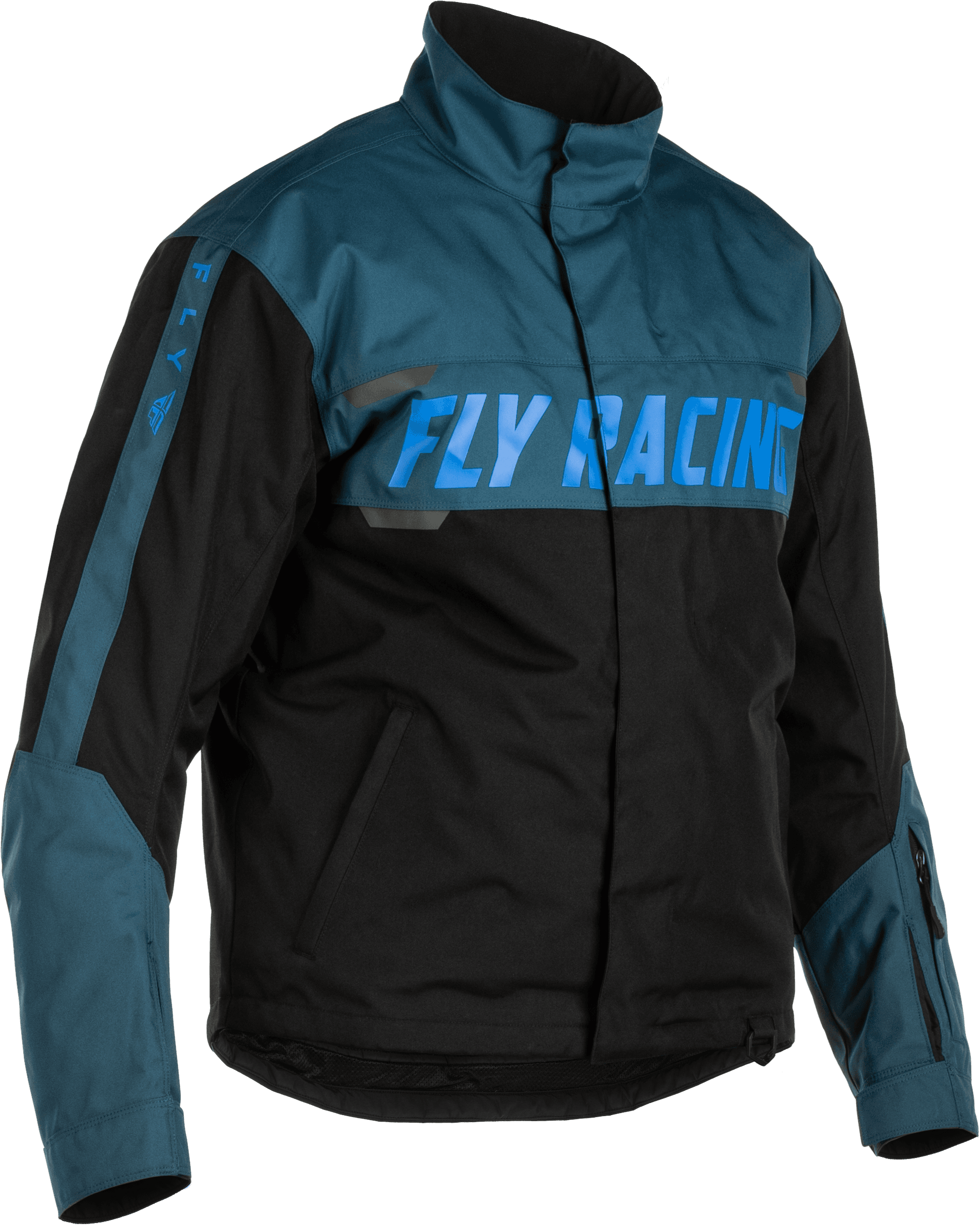 Fly Racing Outpost Float Jacket Blue/Light Blue/Black Large