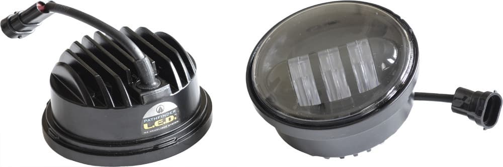 Pathfinder 4.5" LED Passing Lamps Black High Definition