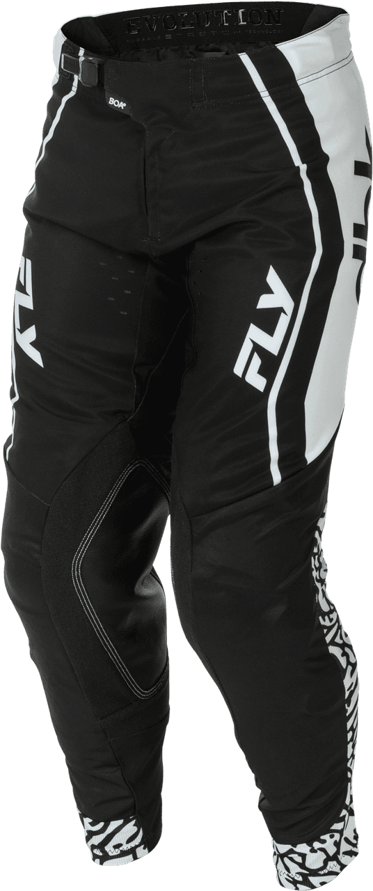 Fly Racing Evolution DST Dbk Pants Black/White/Red Size 38