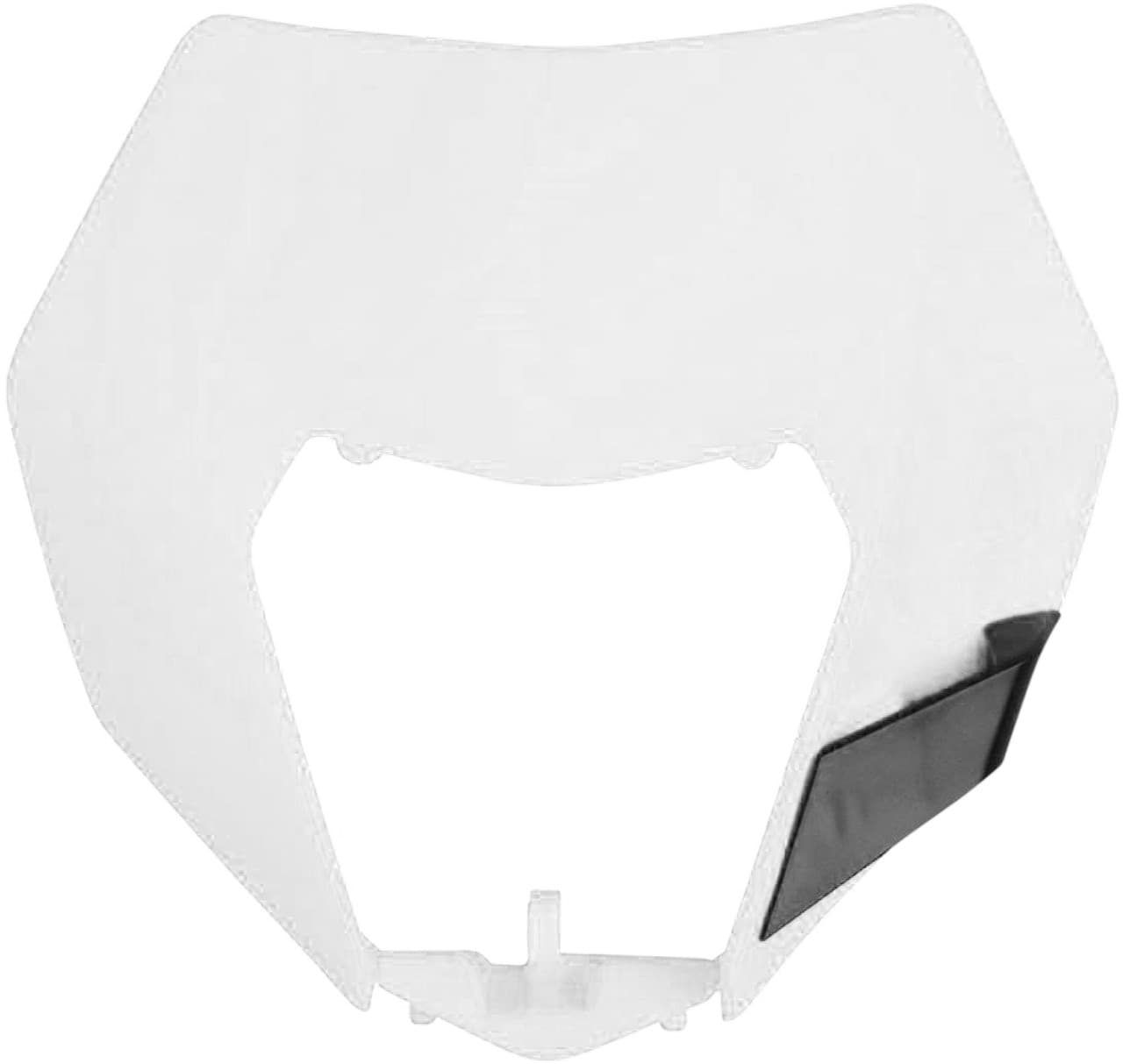 Polisport Headlight Mask KTM White