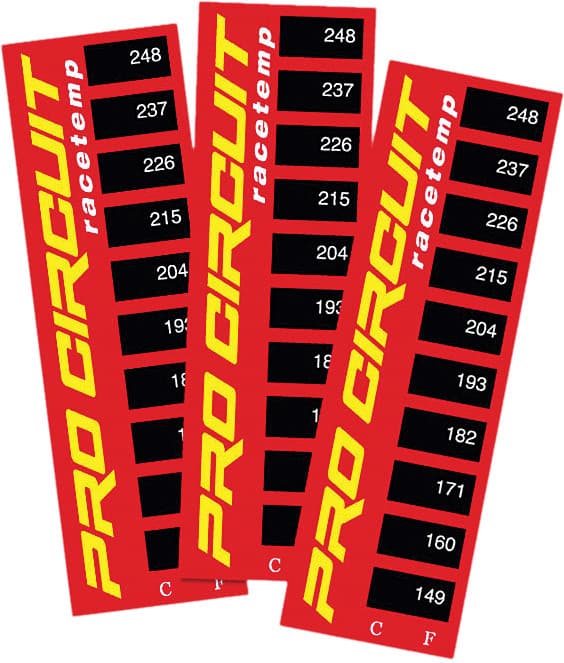 Pro Circuit P/C Thermostrips 3/Pack