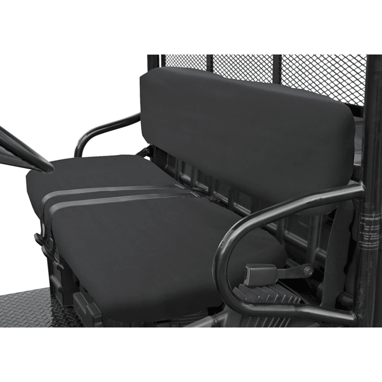 Classic Acc. UTV Bench Seat Cover Polaris Black