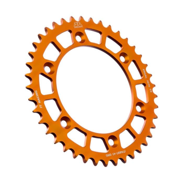 REAR ALLOY SPROCKET ORANGE 41-TOOTH