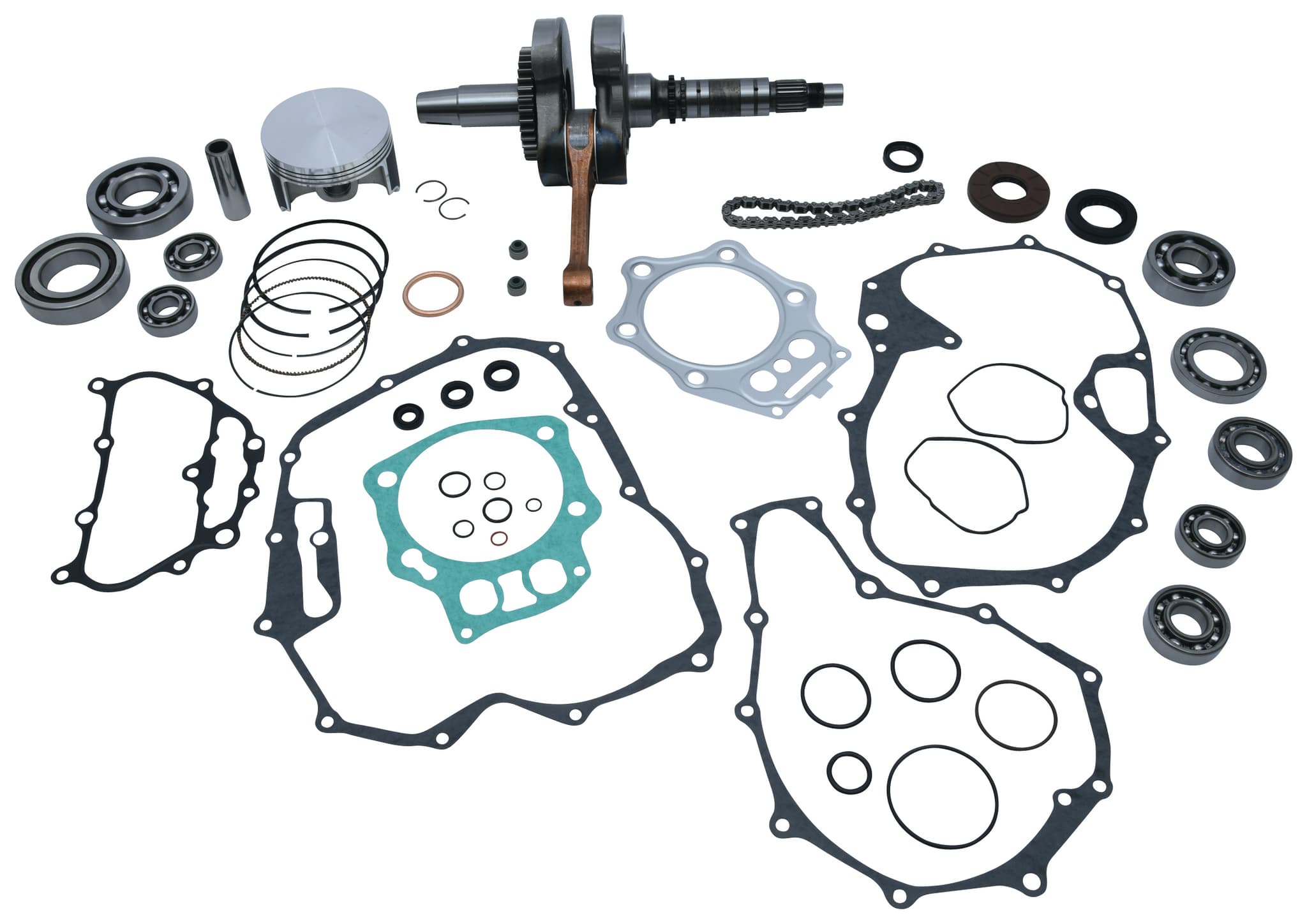 COMPLETE ENGINE REBUILD KIT OS PISTON +0.5MM HON