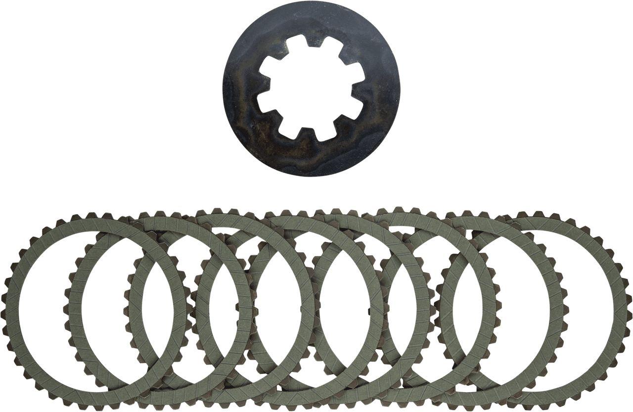 HardDrive Aramid Clutch Friction Set With HD Diaphram Spring