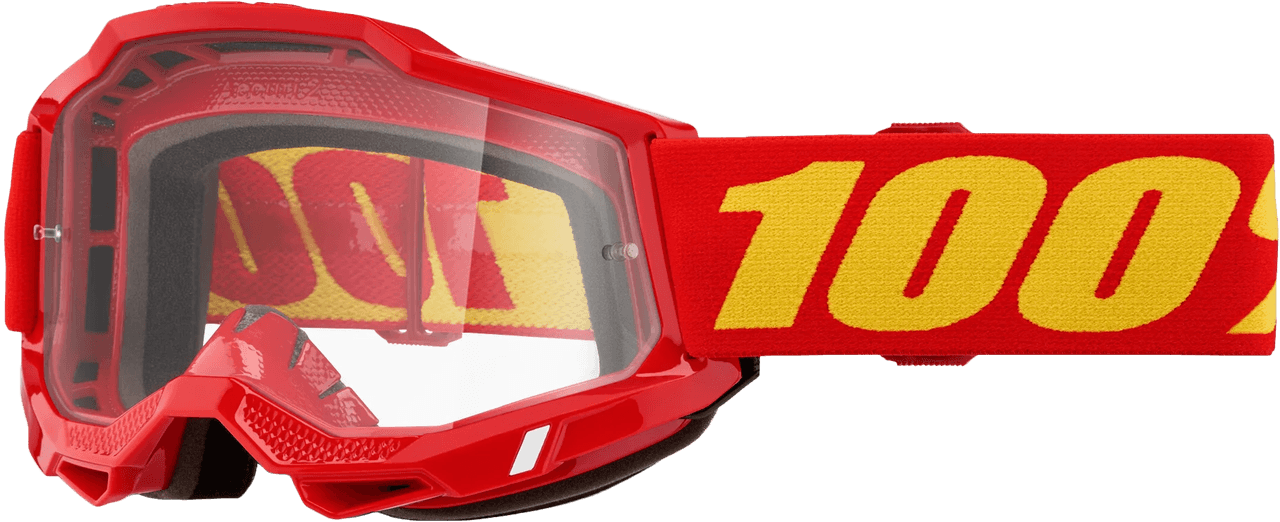 100-PERCENT Accuri 2 Junior Goggle Red Clear Lens