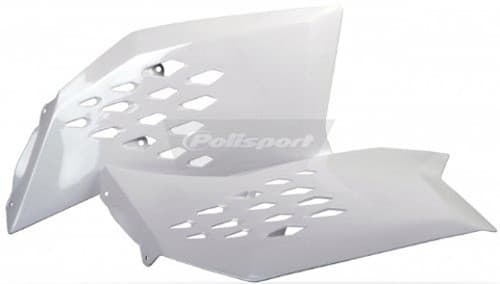 RADIATOR SCOOPS KTM 65 SX WHITE KTM