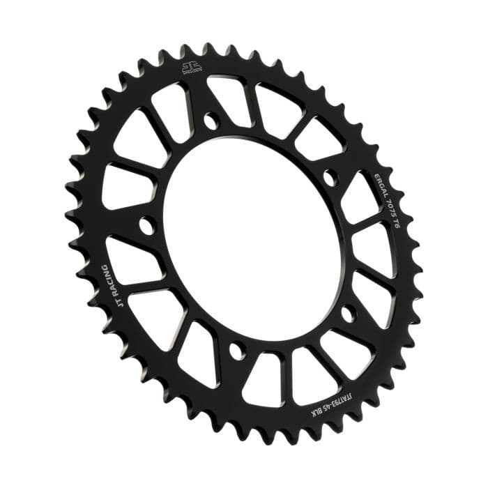 REAR ALLOY SPROCKET BLACK 45-TOOTH
