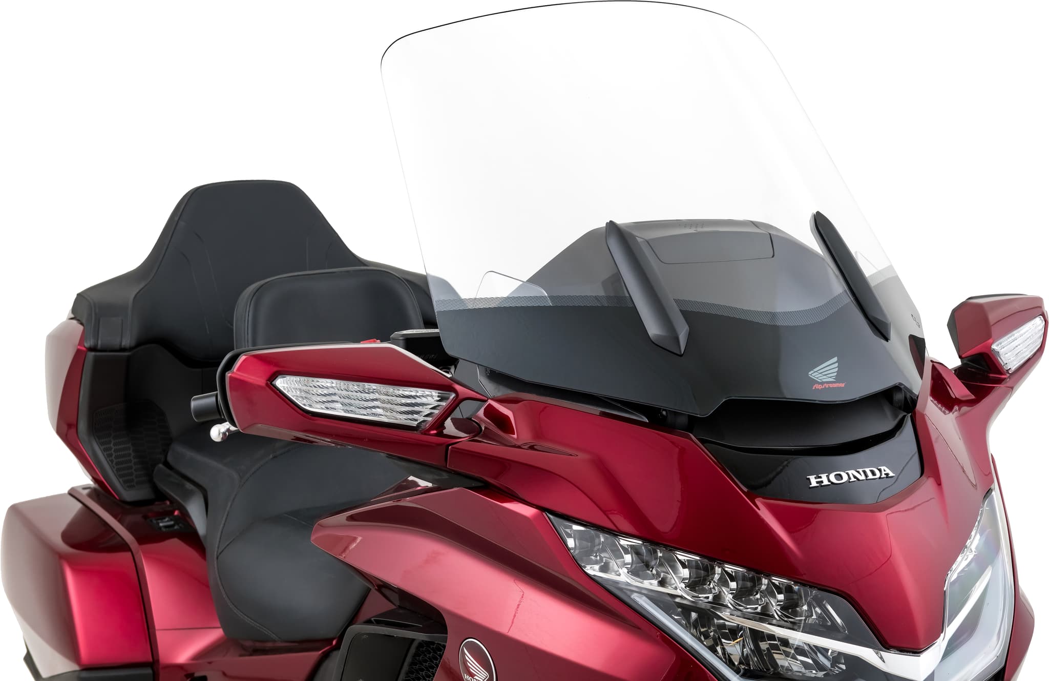 Slipstreamer Windshield Wraparound +4" Clear Honda