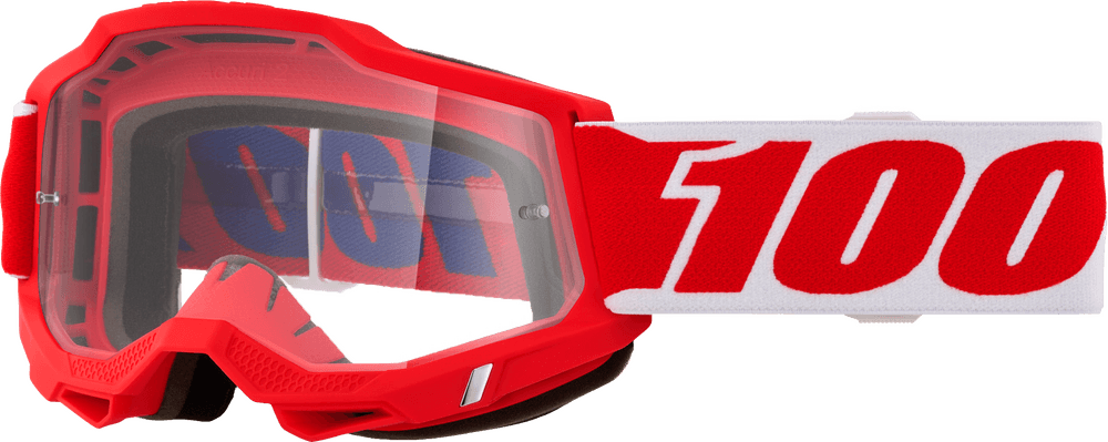 100-PERCENT Accuri 2 Goggle RD001 Clear Lens