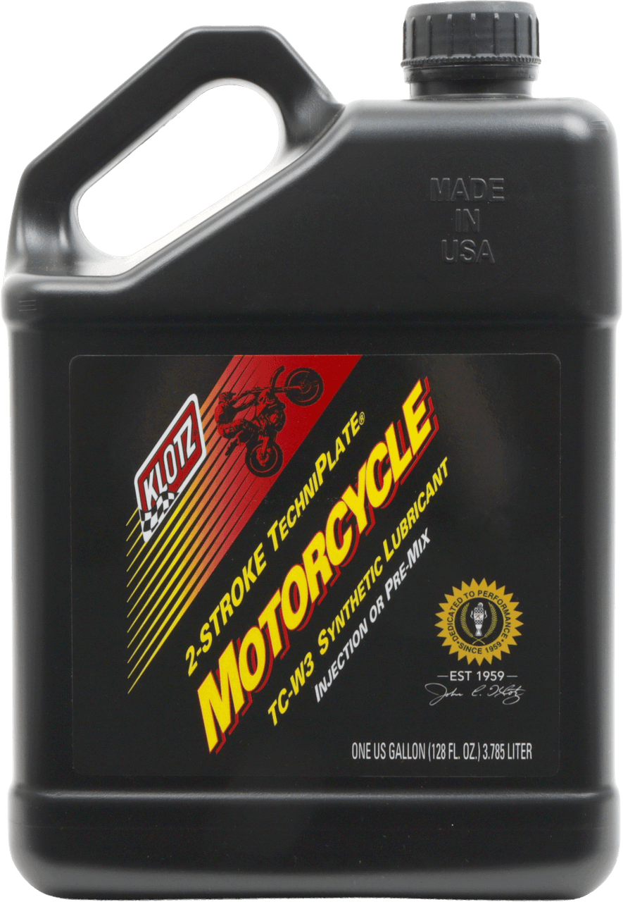 Klotz Motorcycle Techniplate 2T Synthetic TC-W3 1 Gal 4/CASE
