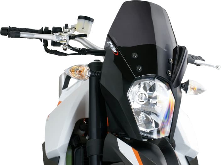 Puig Windscreen Naked New Gen Sport Dark Smoke