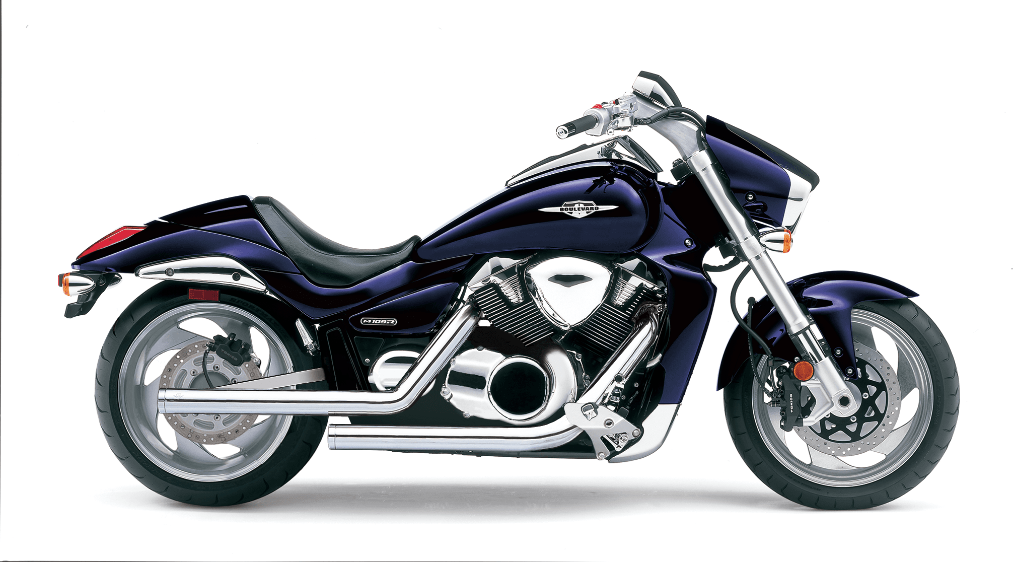 Cobra Dragsters Full System Chrome Suzuki M109R 06-14