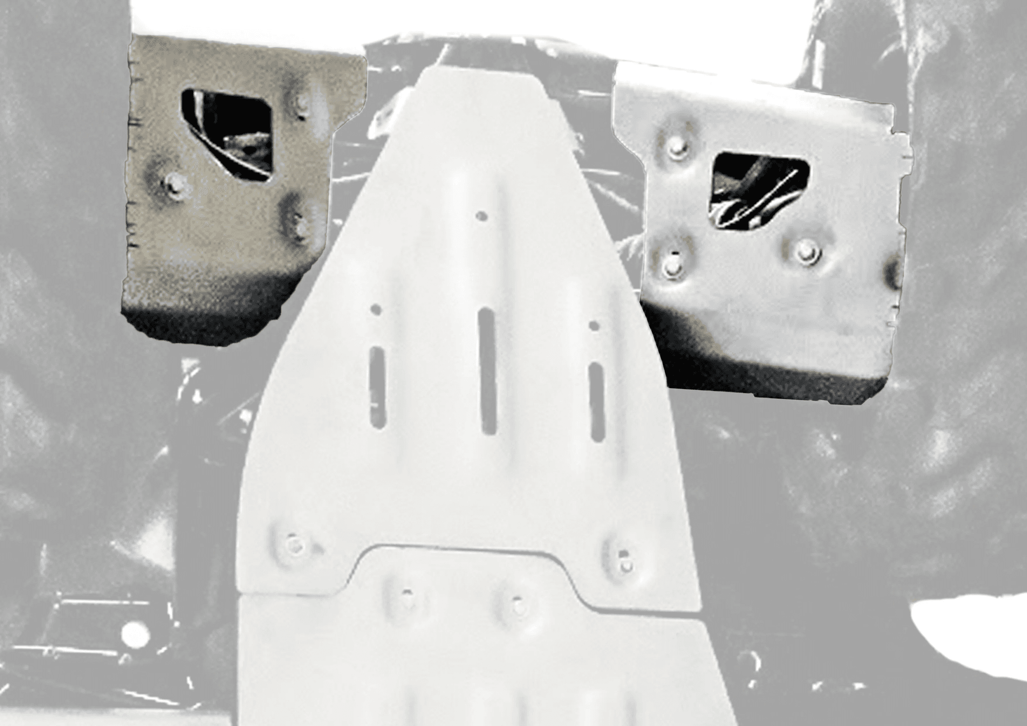ALLOY FRONT A ARM GUARDS POL