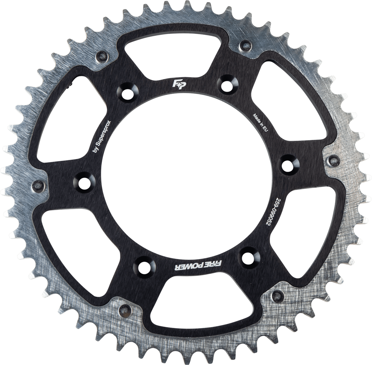 Fire Power Rear Sprocket Hybrid 52T Black/Sil
