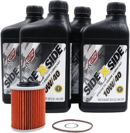 SIDEXSIDE OIL CHANGE KIT 10W40 /W OIL FILTER CAN