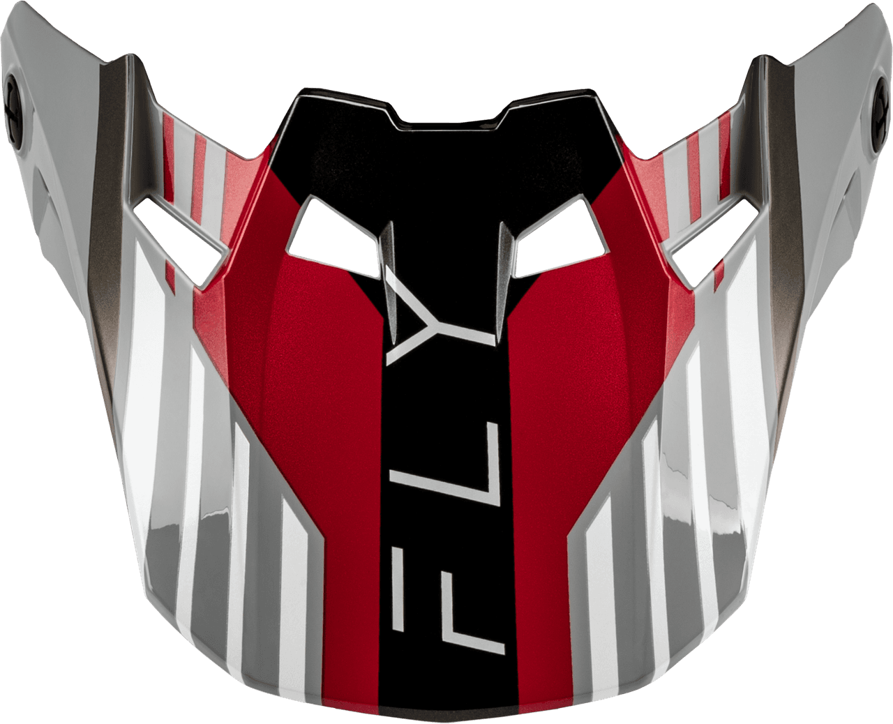 Fly Racing Formula Cc Strike Visor Grey/Red/Black/White MD/LG