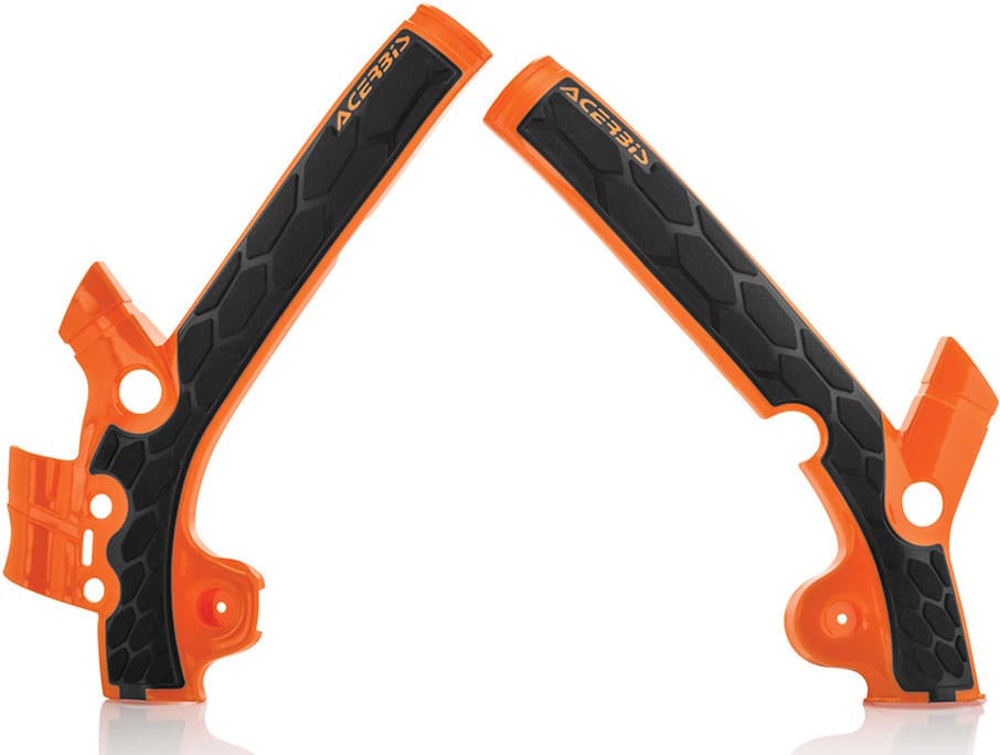 Acerbis X-Grip Frame Guard Orange/Black