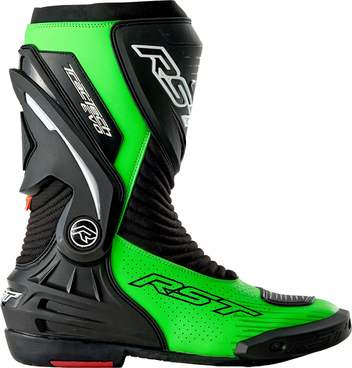 RST Tractech Evo D3O Boot Black/Fluo Green 8