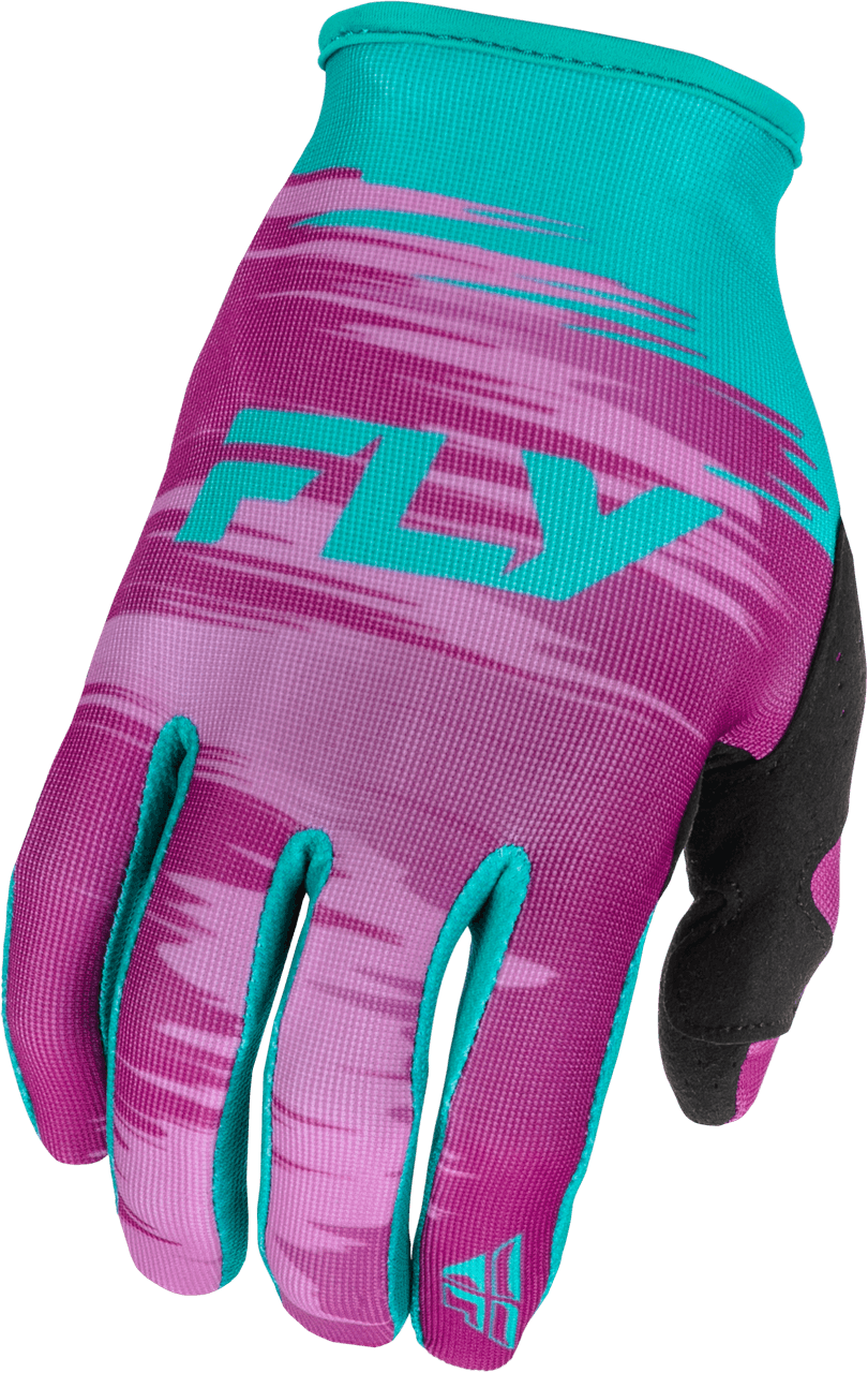 Fly Racing Women'S Lite Gloves Pink/Turquoise LG