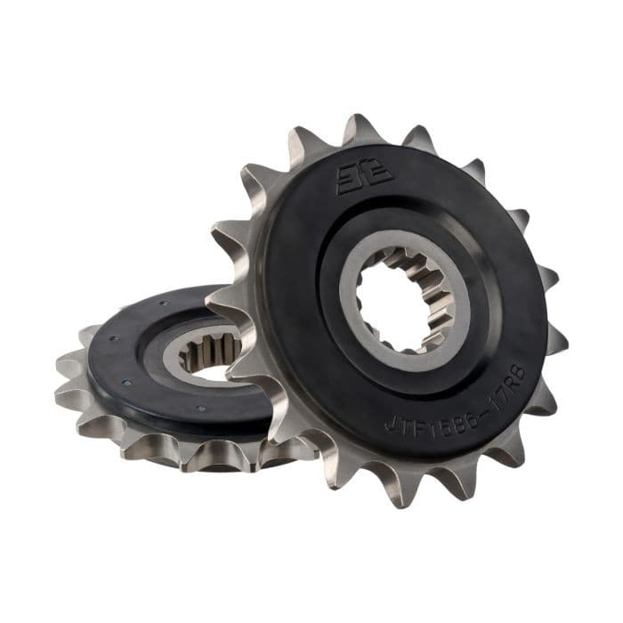 FRONT CS SPROCKET W/RUBBER 17T-525 YAM